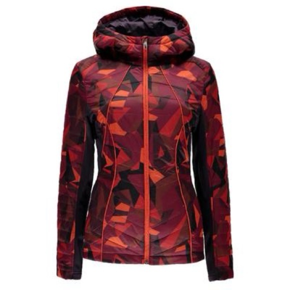 SPYDER GLISSADE HOODY INSULATOR JACKET WOMEN'S - Picture 1 of 9